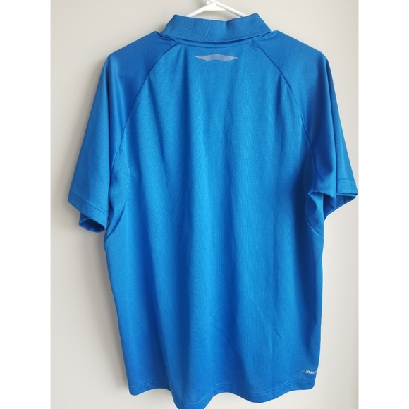 Mens Adidas Large Climalite Golf Polo - Br… - Picture 6 of 6